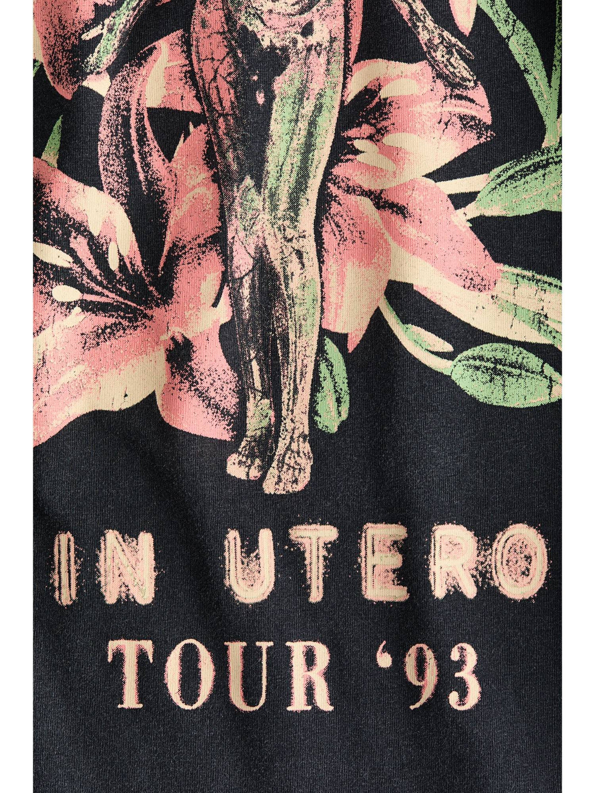Women Black Oversized Printed T-Shirt | TS56 - view 5