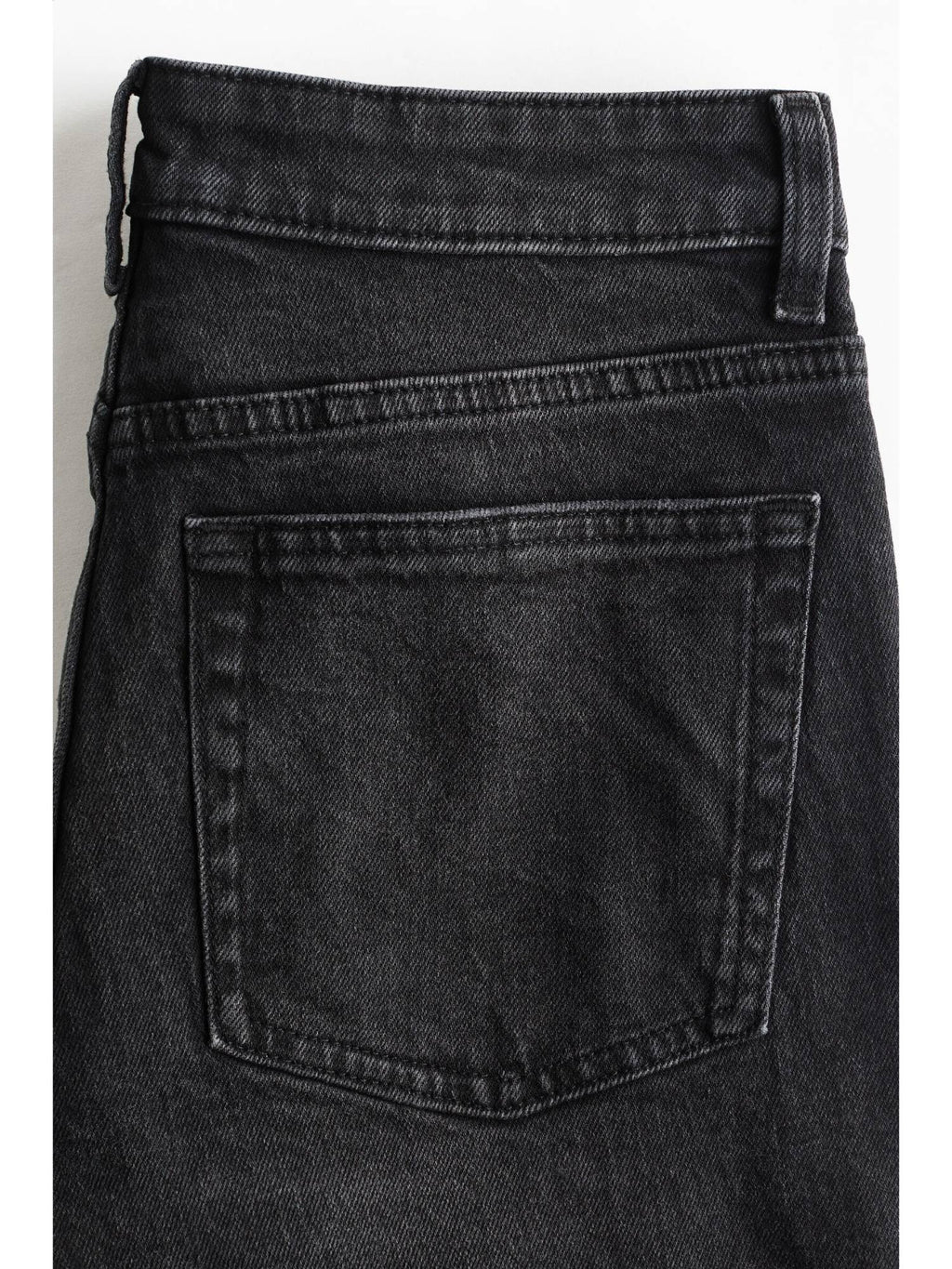 Women Black Straight Regular Waist Jeans | ST23 - view 6