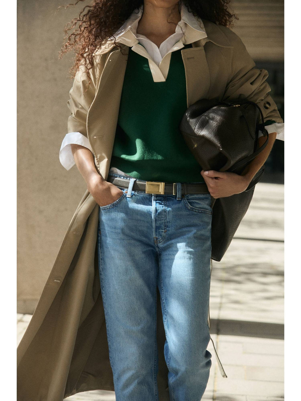Women Blue Straight Regular Waist Jeans | BG78 - view 1