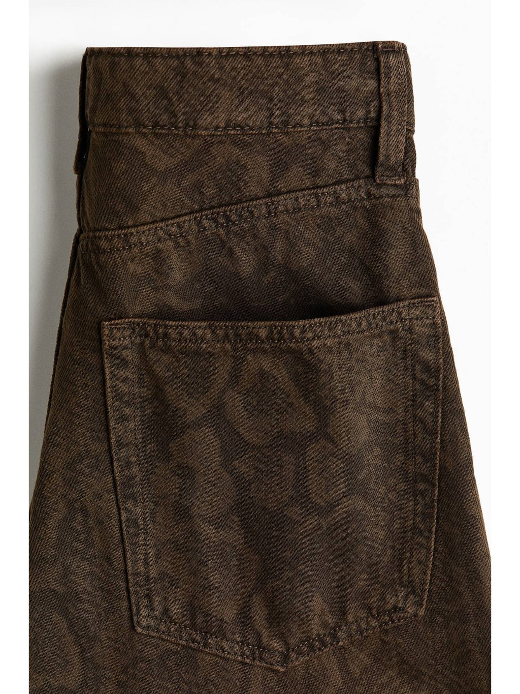 Women Brown Barrel High Waist Jeans | ST23 - view 7