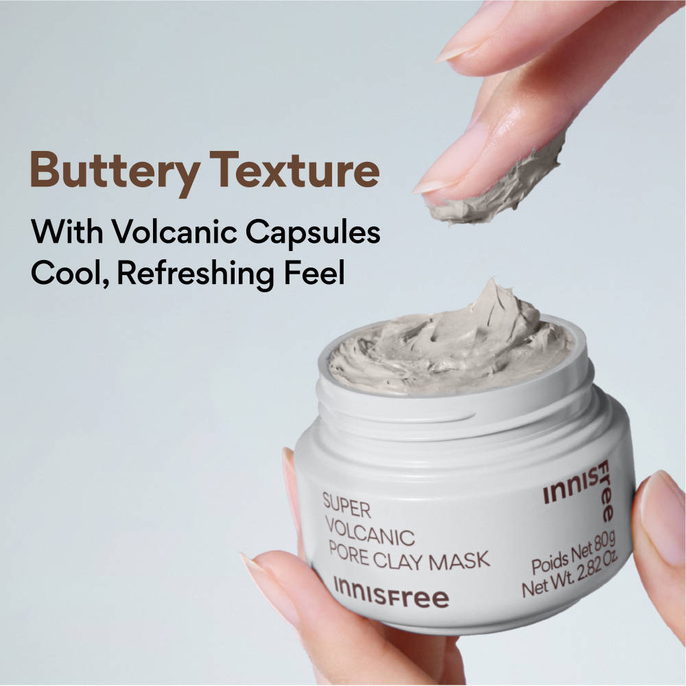 Super Volcanic Pore Clay Mask 2X For Clogged Pores, Oil Control, Excess Sebum & Blackhead | FC3 - view 2