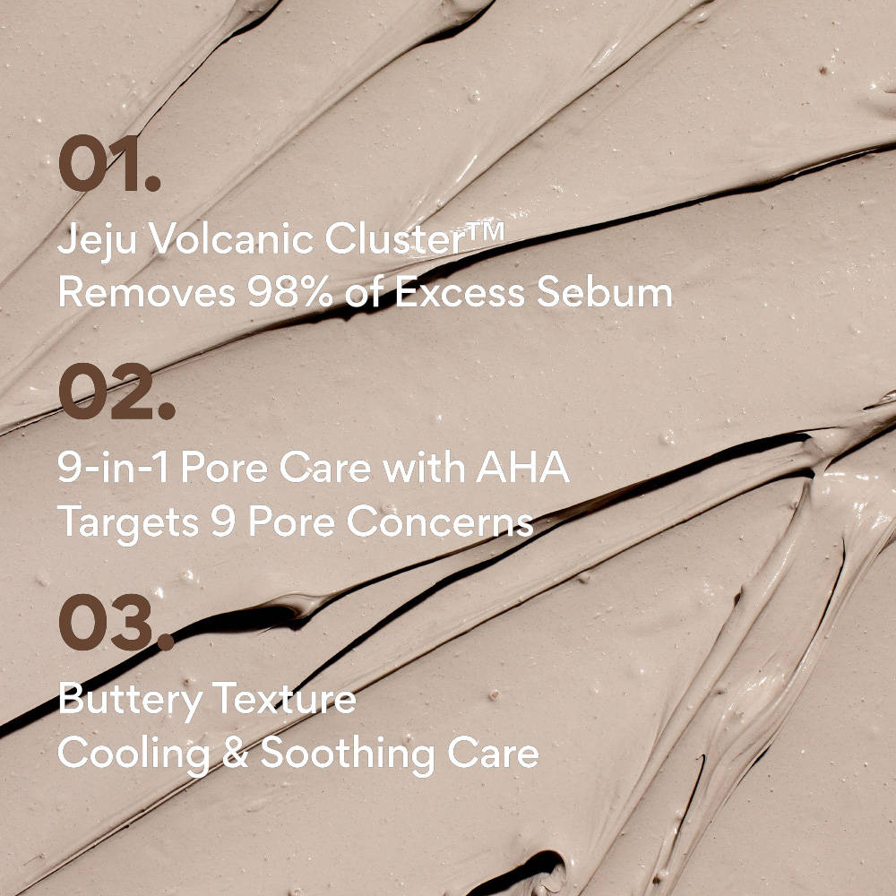 Super Volcanic Pore Clay Mask 2X For Clogged Pores, Oil Control, Excess Sebum & Blackhead | FC3 - view 5