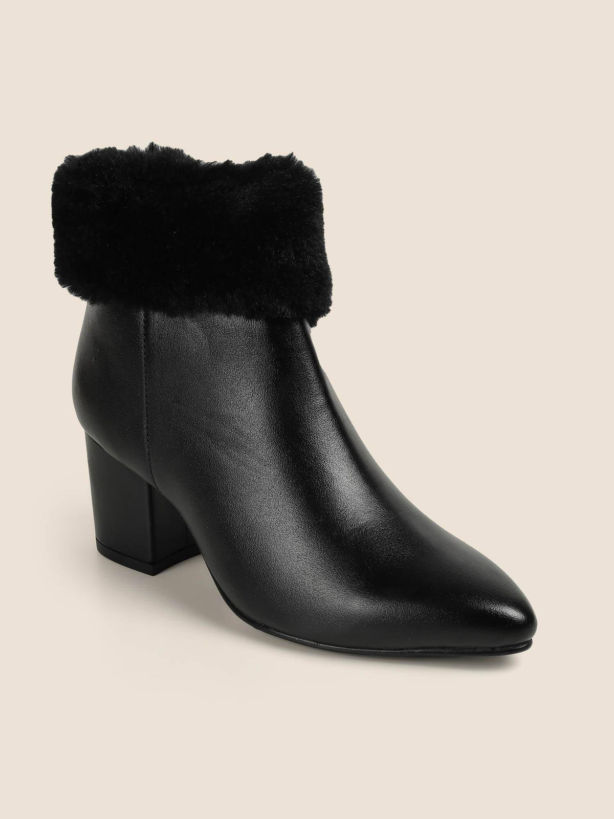 Women Black Casual Boots | BT61 - view 2