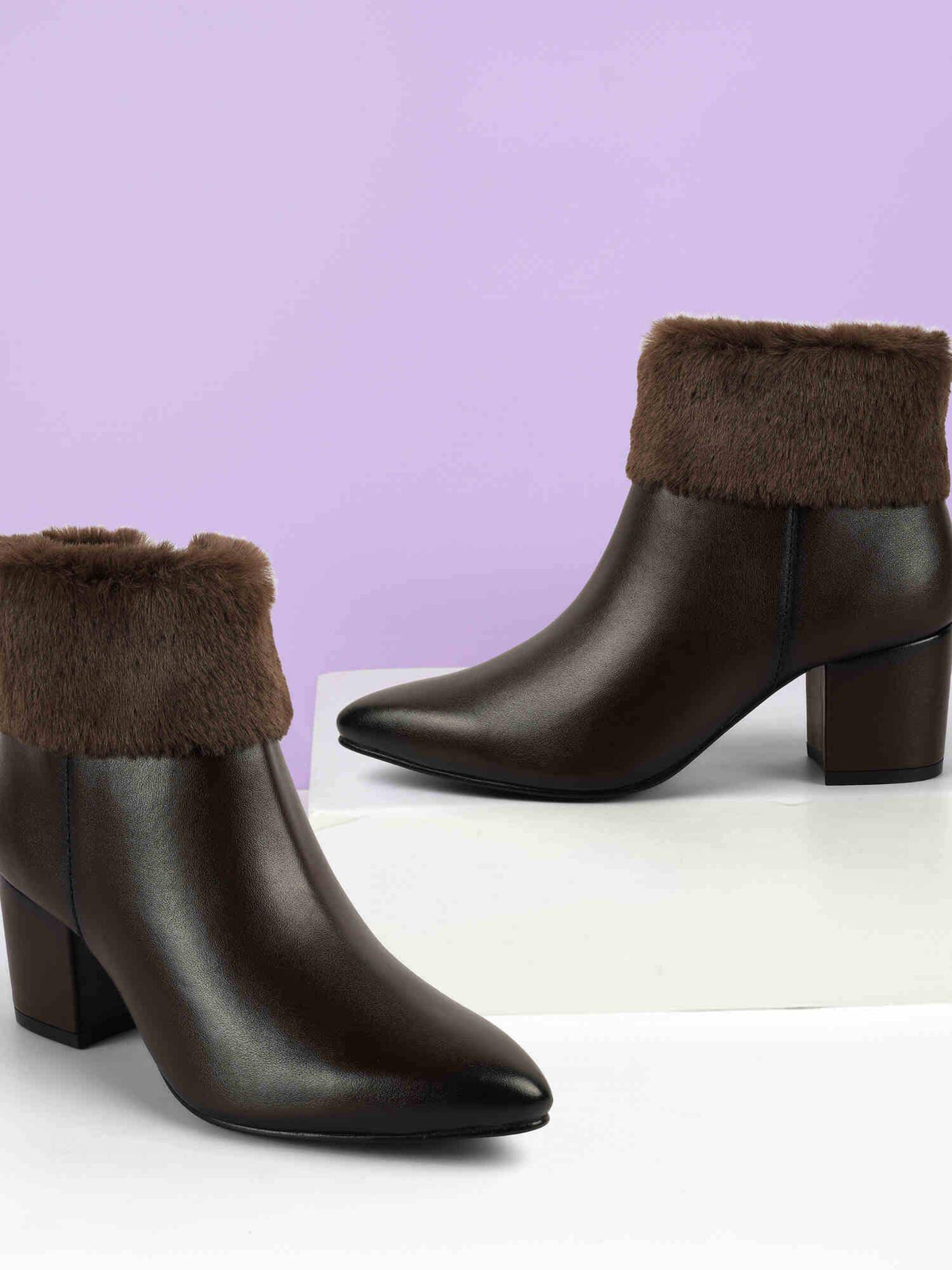 Women Brown Casual Boots | BT61 - view 1