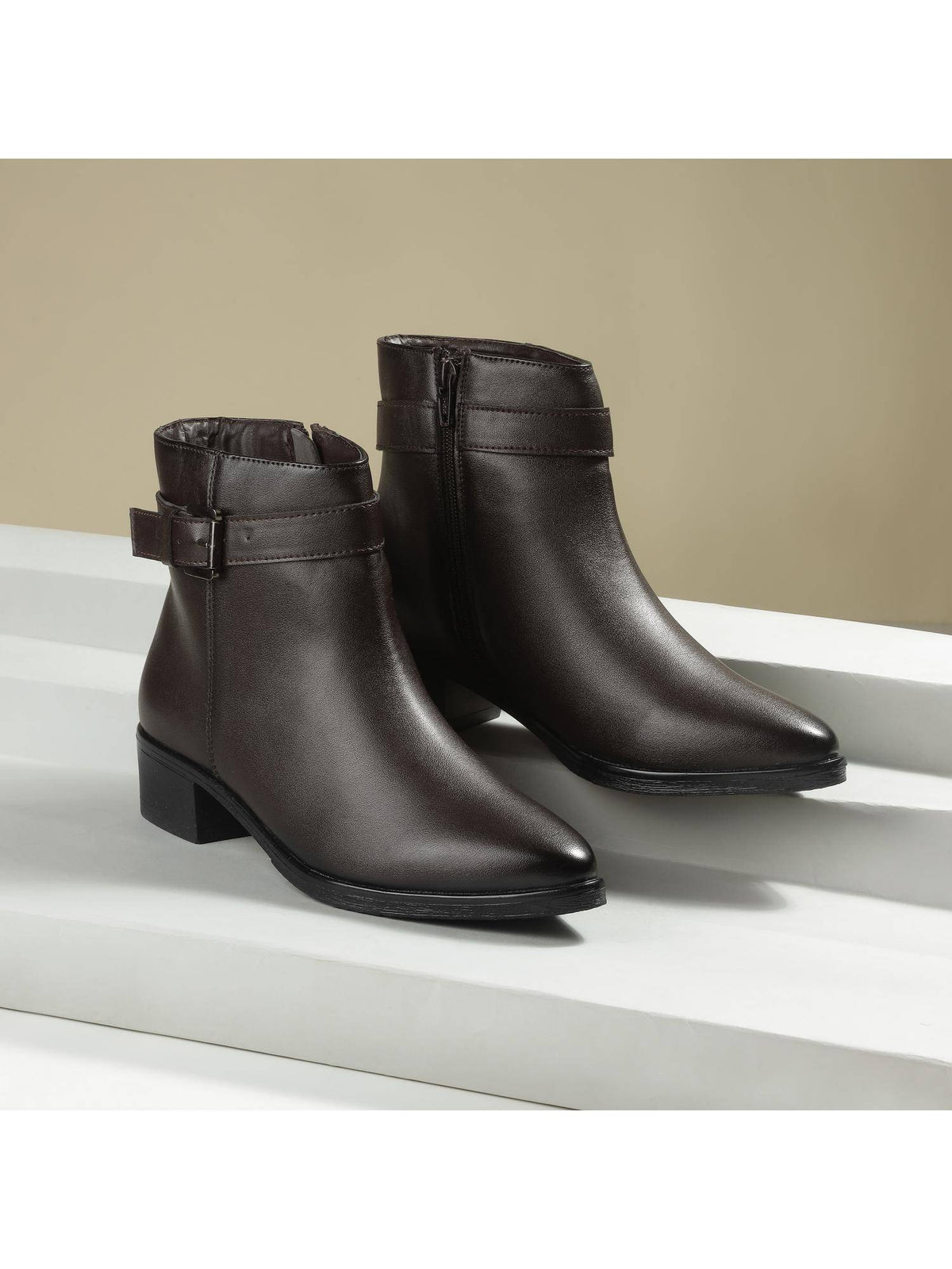 Women Brown Casual Boots | BT61 - view 1