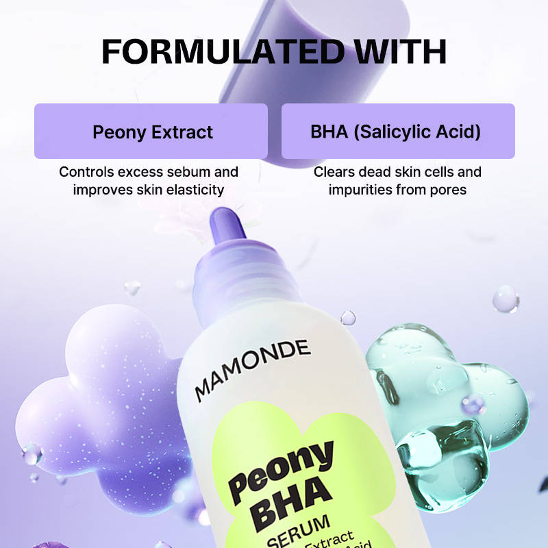 Peony BHA Serum with Peony Extract + Beta Hydroxy Acid | Z8 - view 3