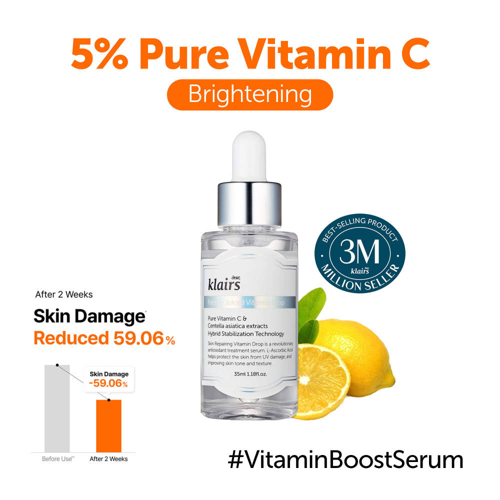 Freshly Juiced Vitamin Drop - 5% Pure Vitamin C Serum Fades Dark Spots & Hyperpigmentation | Z8 - view 1