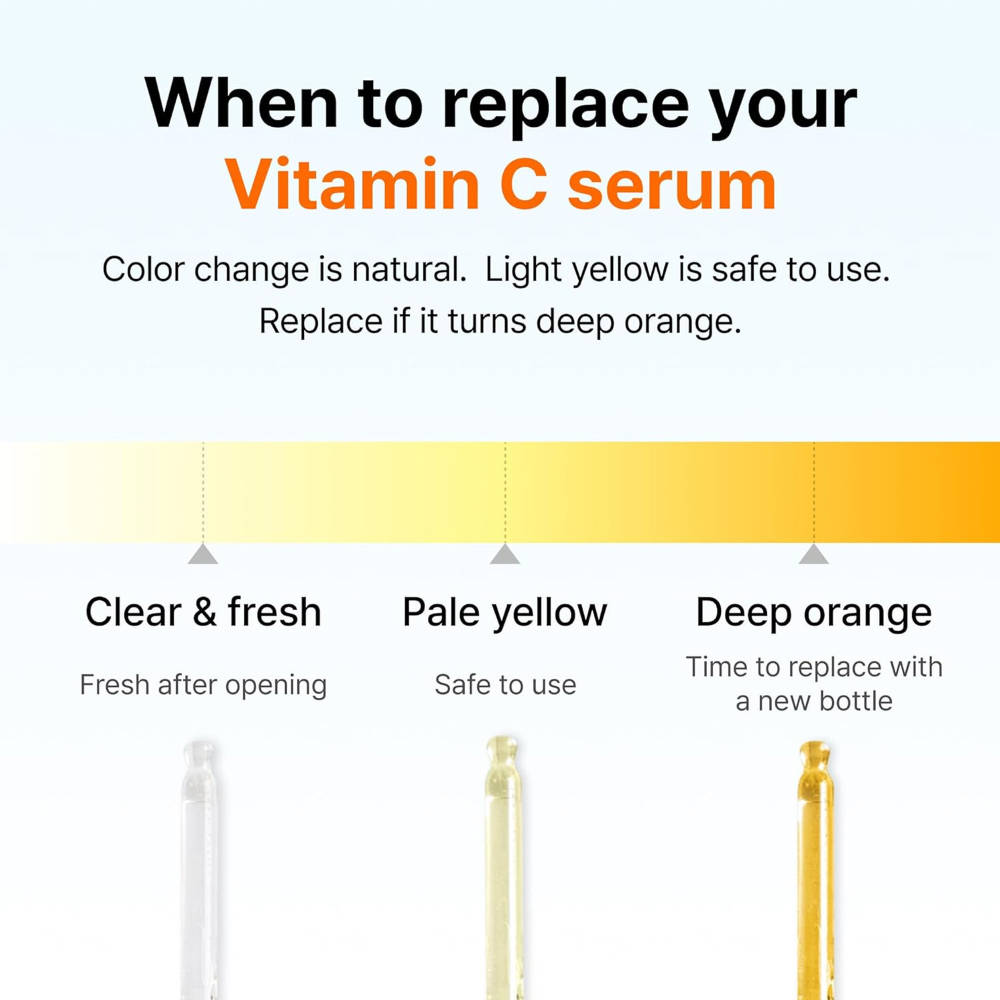Freshly Juiced Vitamin Drop - 5% Pure Vitamin C Serum Fades Dark Spots & Hyperpigmentation | H85 - view 8