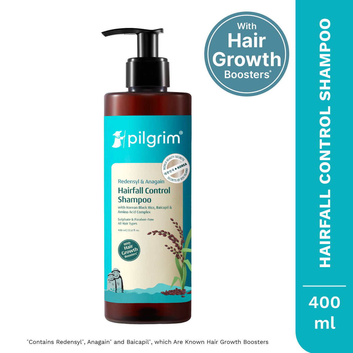 Redensyl & Anagain Hairfall Control Shampoo With Growth Boosters For Thick & Dense Hair | H85 - view 11