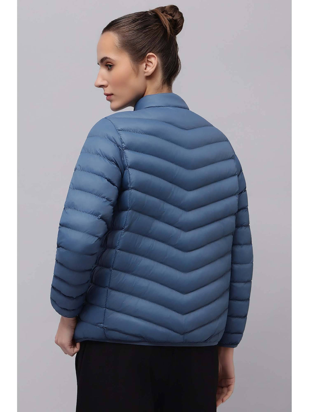 Women's Full Sleeve Blue Jacket | JK12 - view 3