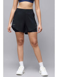 Women Black Shorts - view 1