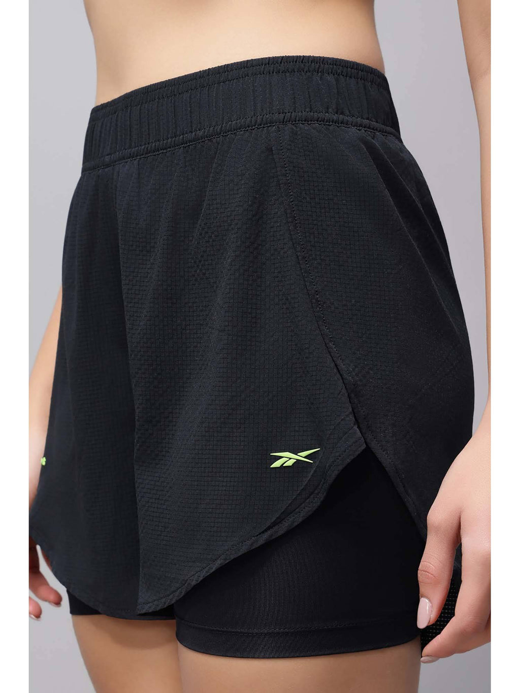 Women Black Shorts - view 4