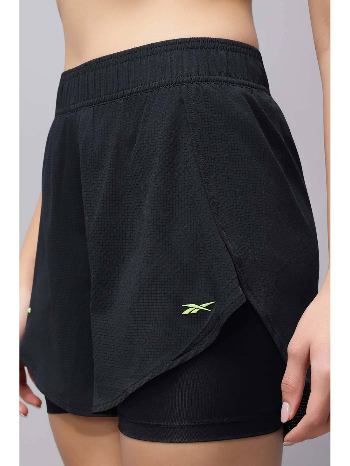 Women Black Shorts - view 4
