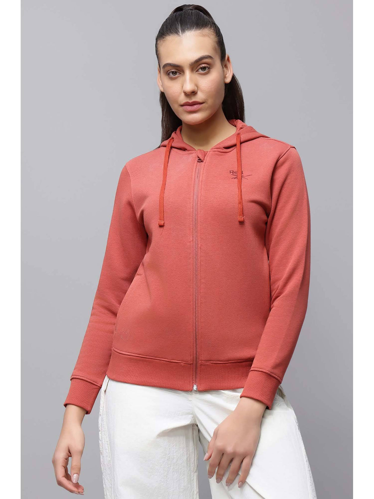 Women's Branded Fleece Pink Jacket | JK12 - view 1