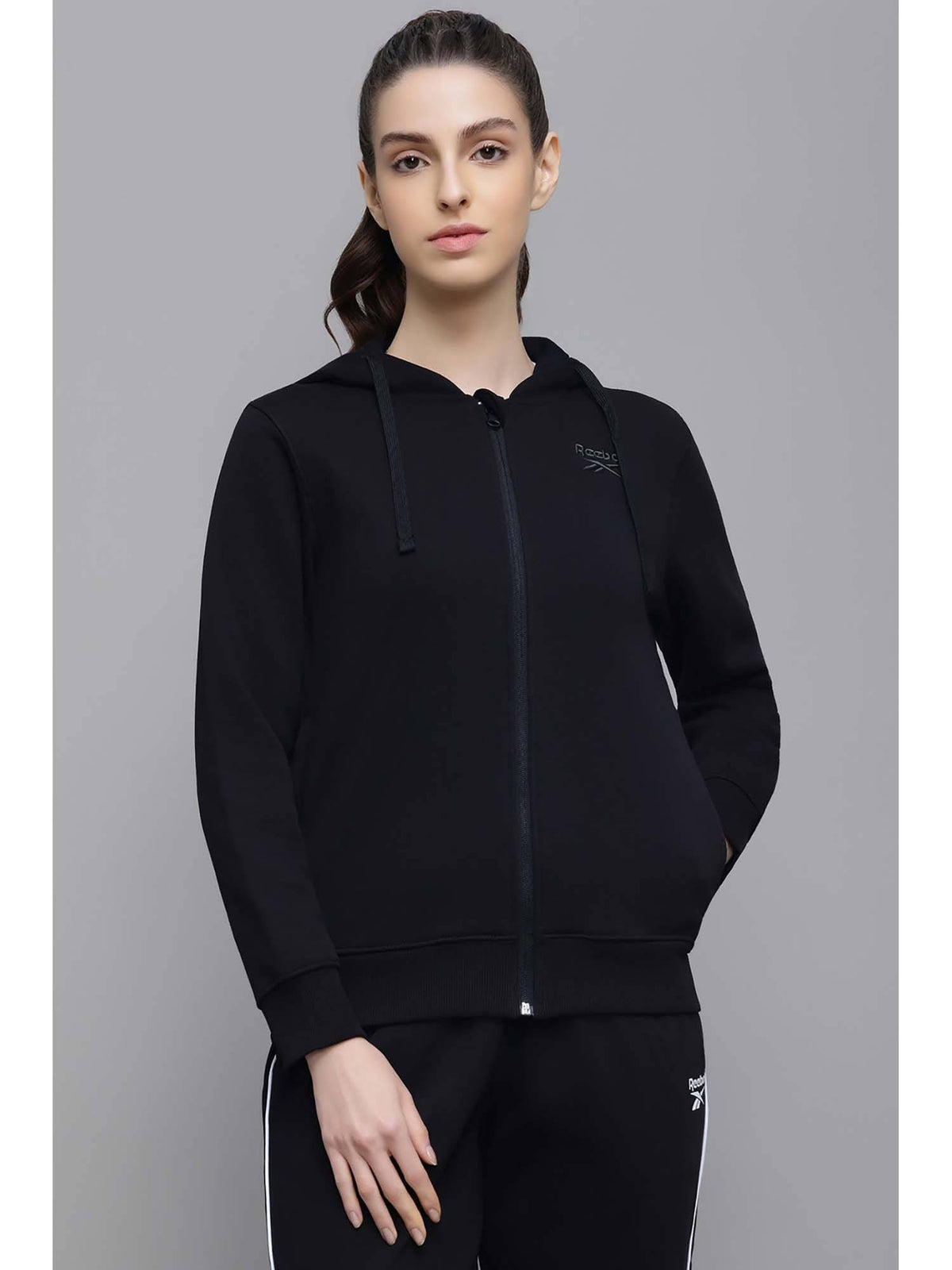 Women's Branded Fleece Pink Jacket | JK12 - view 12