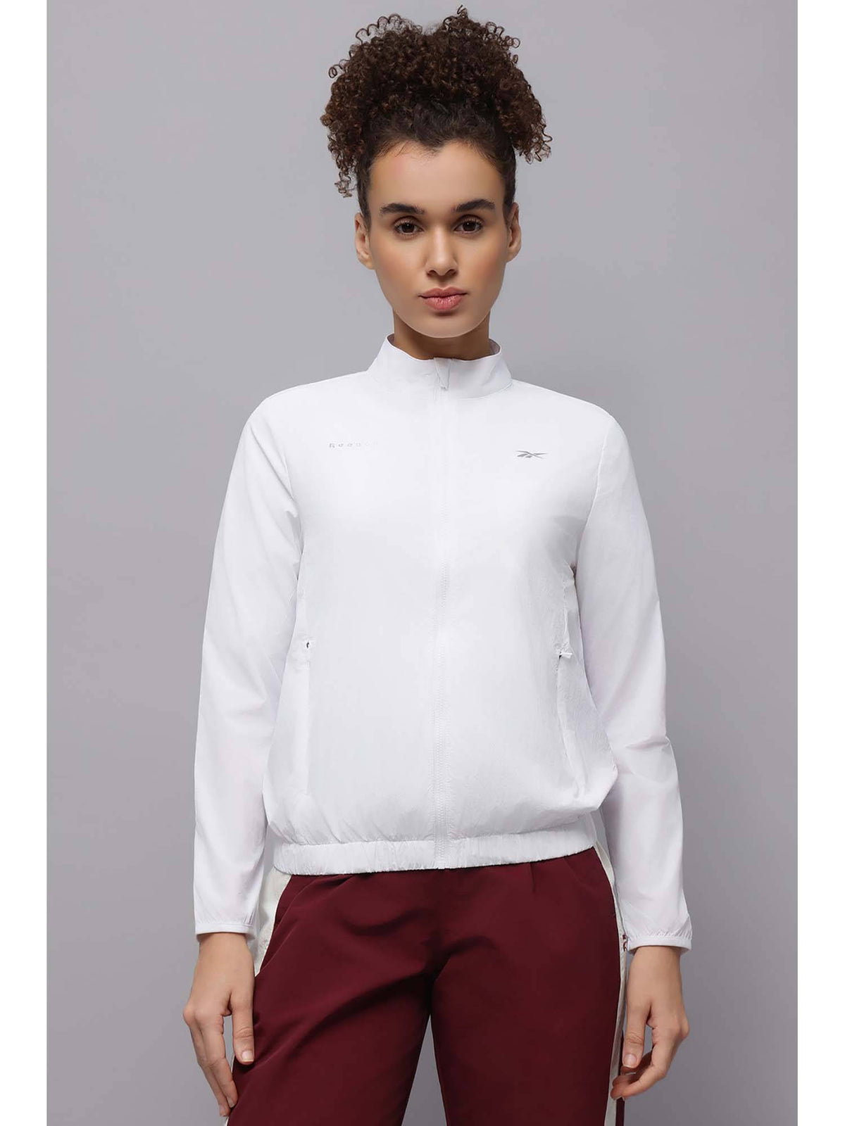Women's Training White Jacket | JK12 - view 1