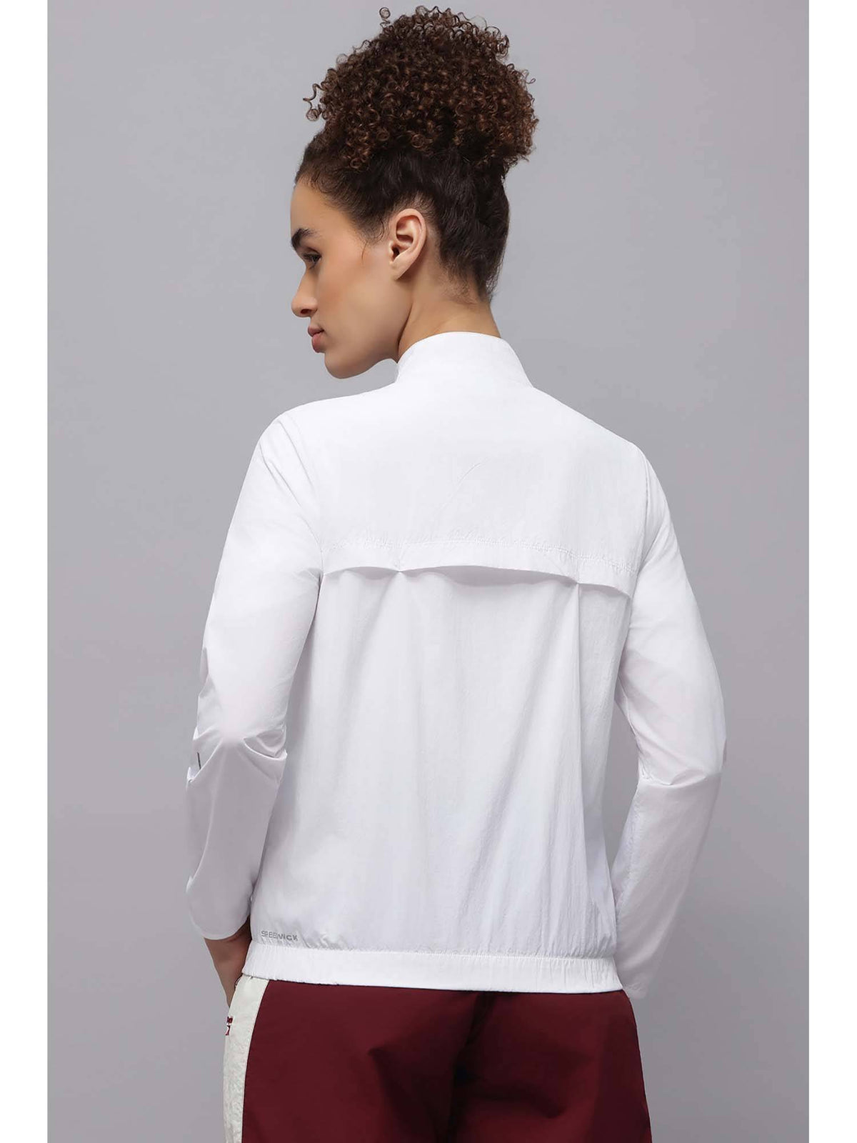 Women's Training White Jacket | JK12 - view 3