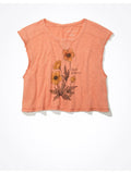 Women Peach Printed Muscle Top | CT61 - view 1