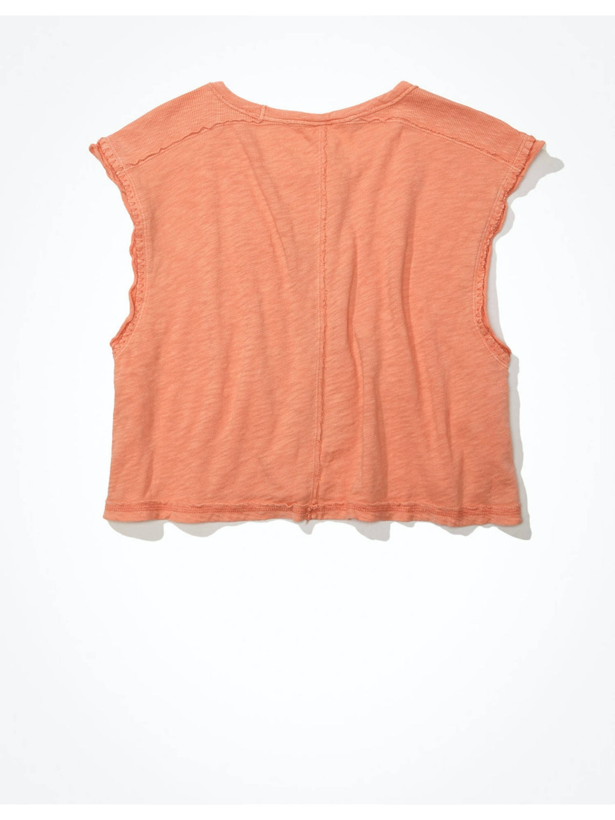 Women Peach Printed Muscle Top | CT61 - view 2