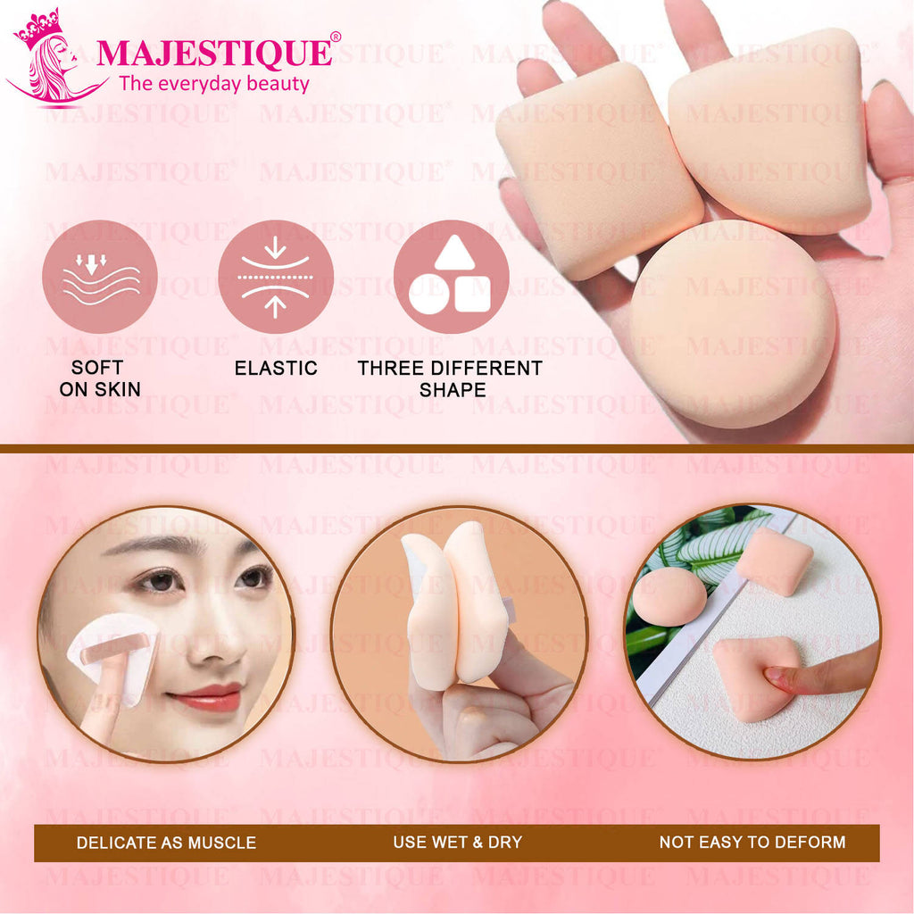 Makeup Sponge And Brush - Set Of 5 | T32 - view 2