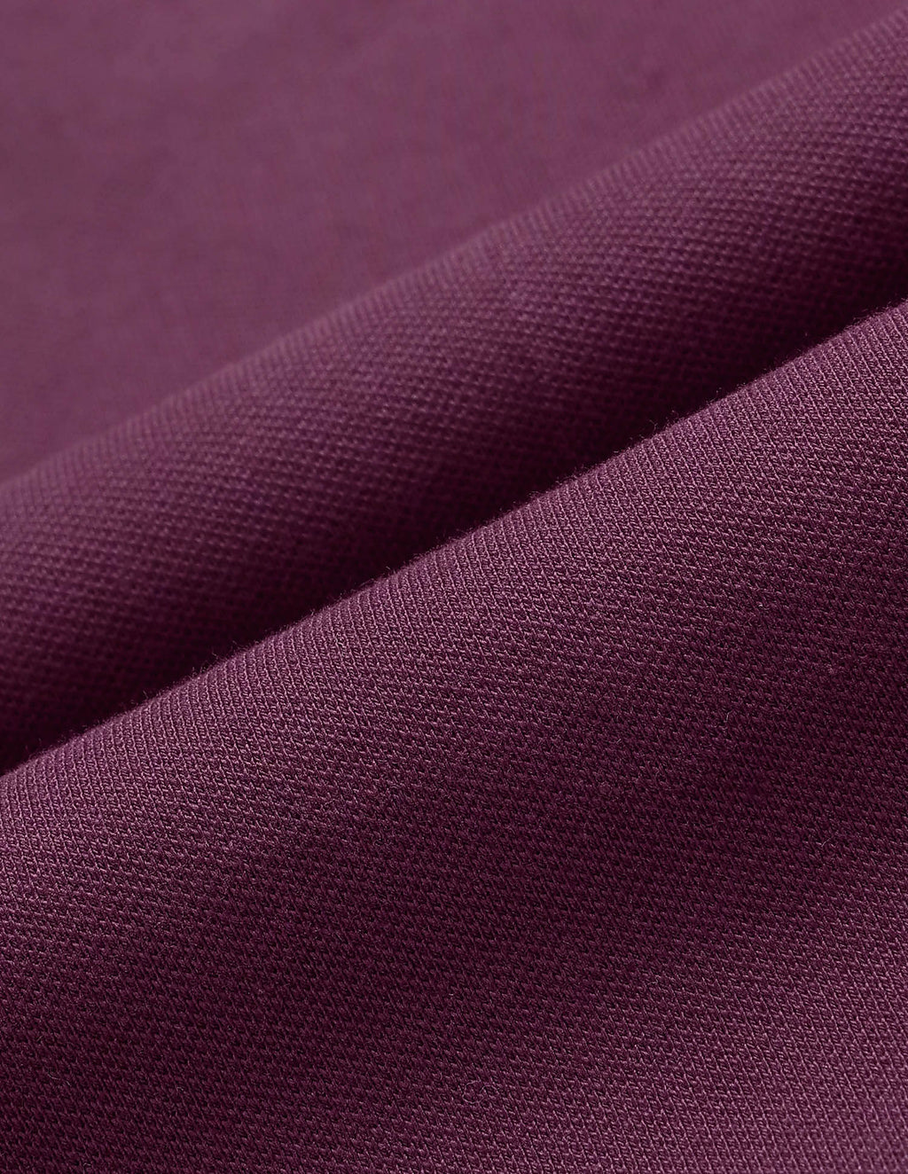 Purple Solid Regular Fit Polo T-Shirt | PW43 - view 9
