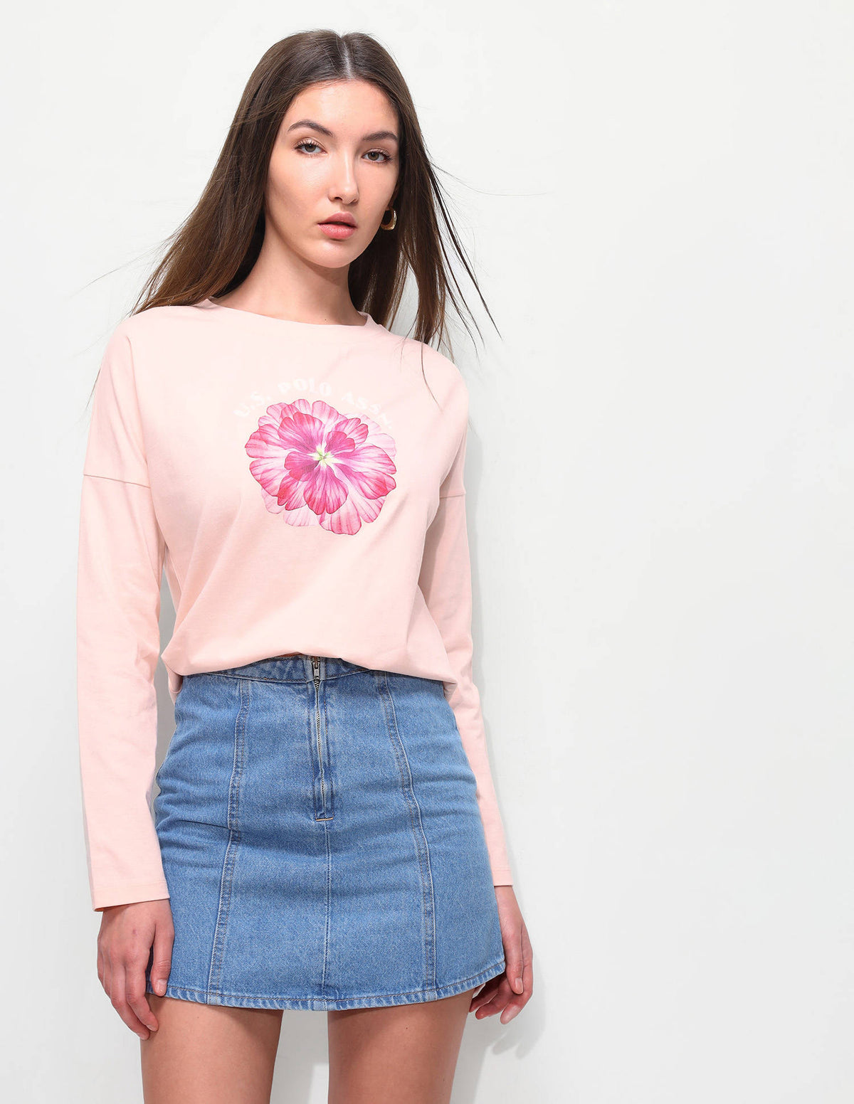 Boxy Fit Brand Embellished T-Shirt | U89 - view 22