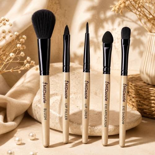 Pro Makeup Brush Set - Pack Of 5 | T32 - view 5