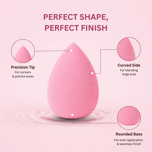 Pro Beauty Blenders for Liquid Foundation, Cream, and Powder - Pack Of 2 | T32 - view 4