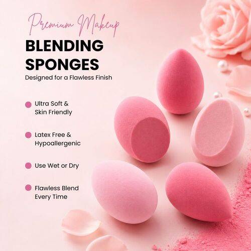 Pro Beauty Celestial Super Soft Makeup Sponge (Set of 5) | T32 - view 3