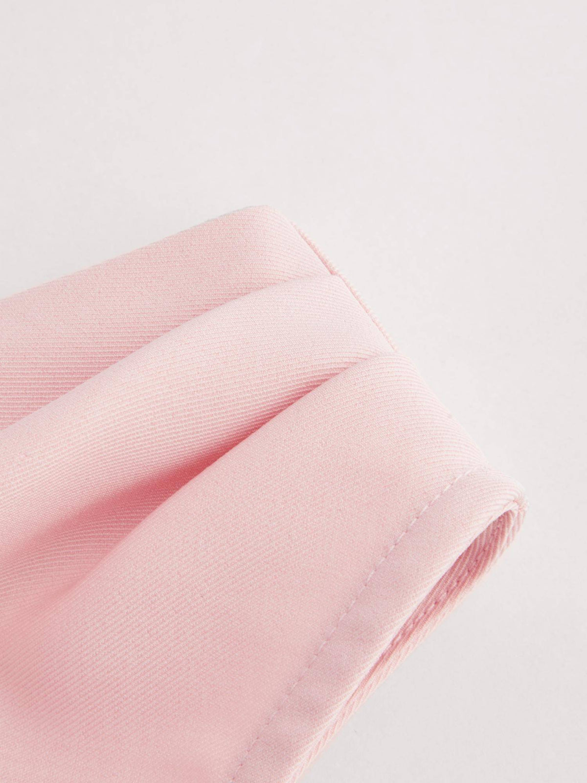 Pink Off Shoulder Ruched Zipper Crop Top | CT61 - view 10