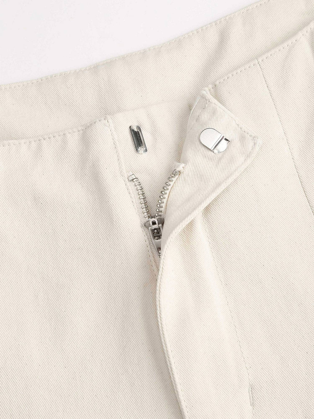 Tie Back Pleated Wide Leg Jeans | WL90 - view 10