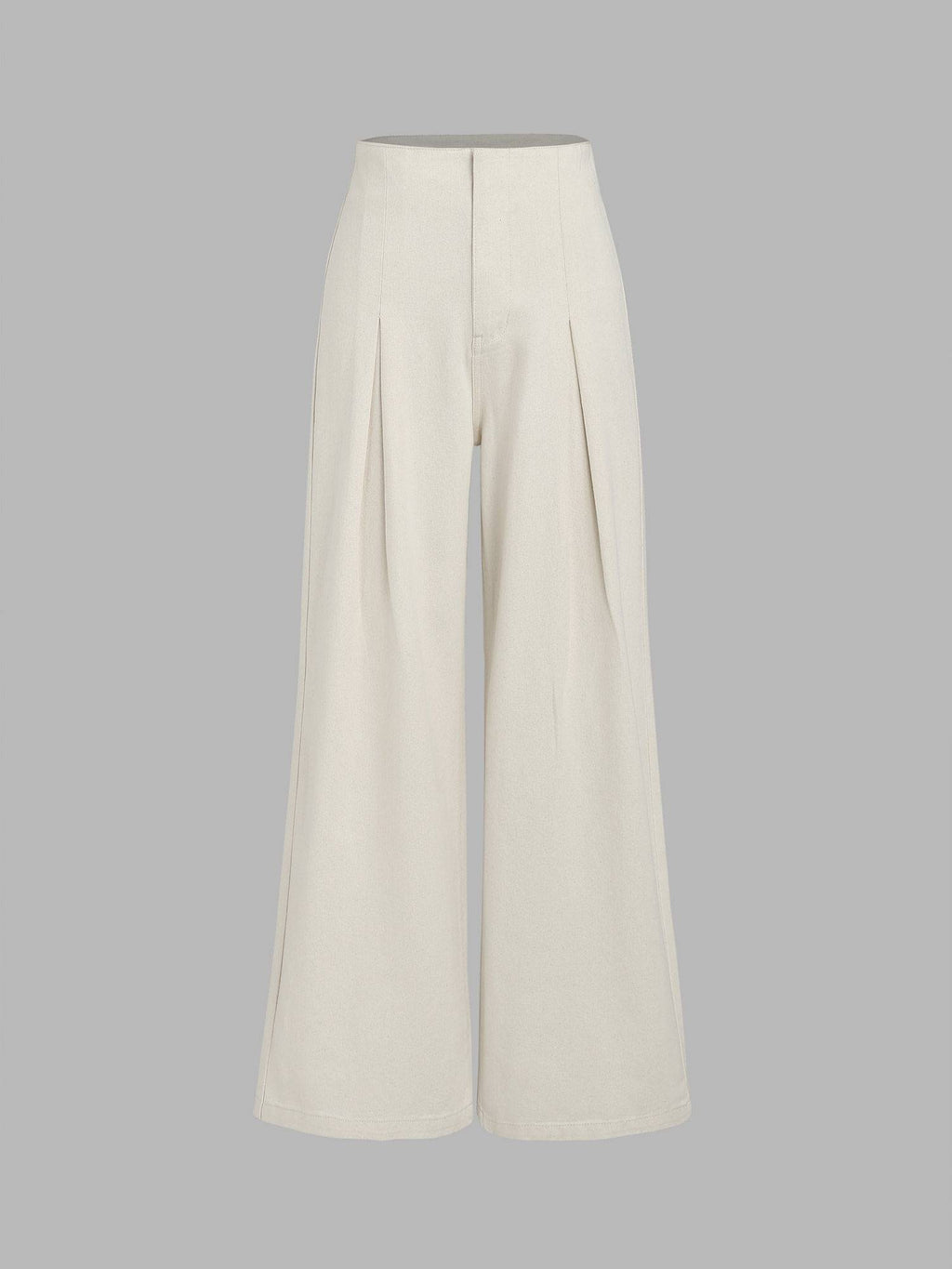 Tie Back Pleated Wide Leg Jeans | WL90 - view 7