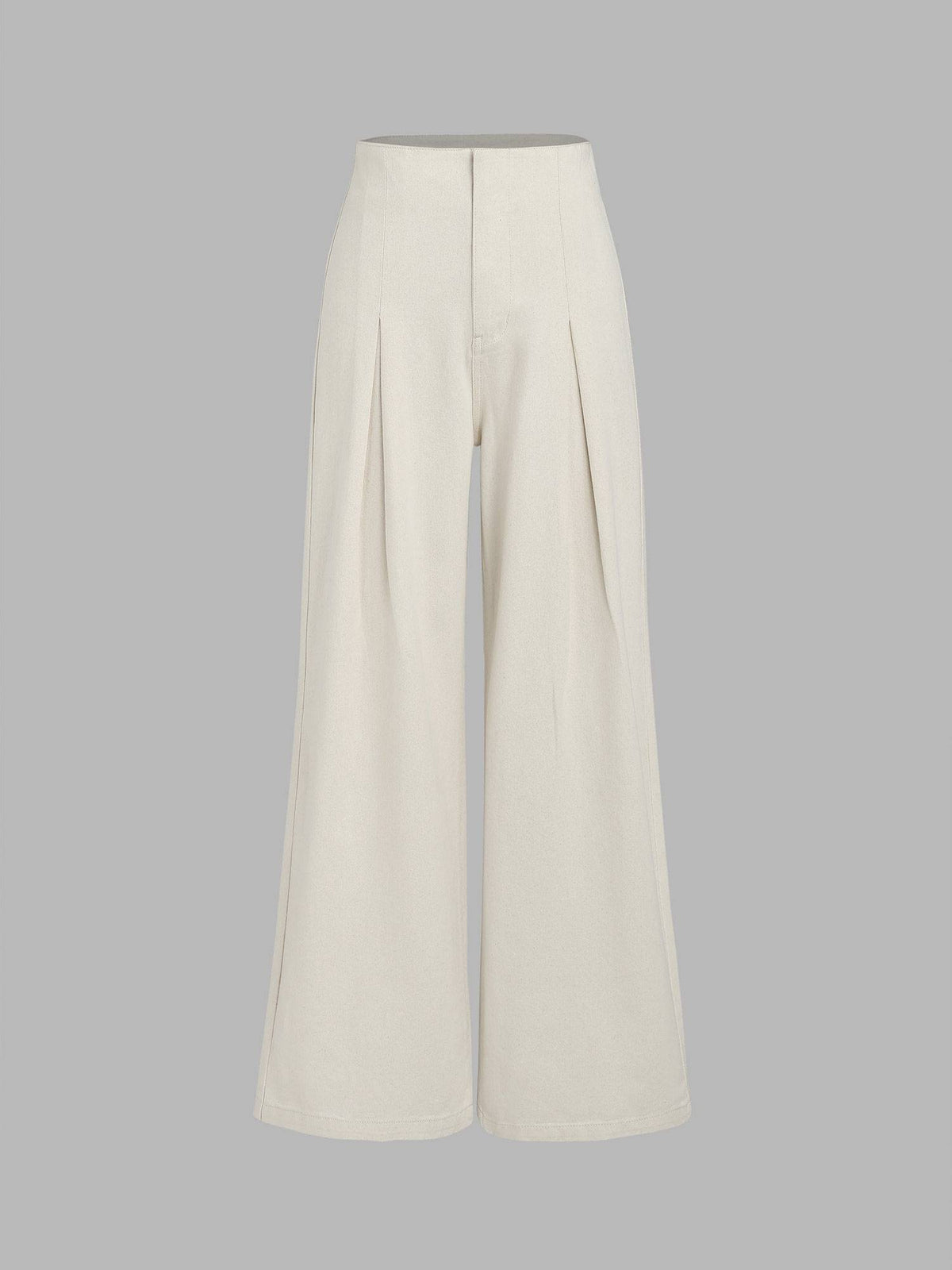 Tie Back Pleated Wide Leg Jeans | WL90 - view 7