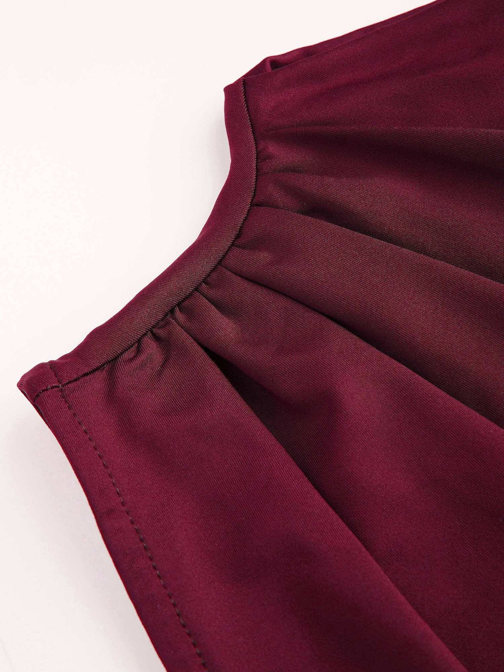 Asymmetrical High Neck Ruched Crop Top | TT98 - view 9