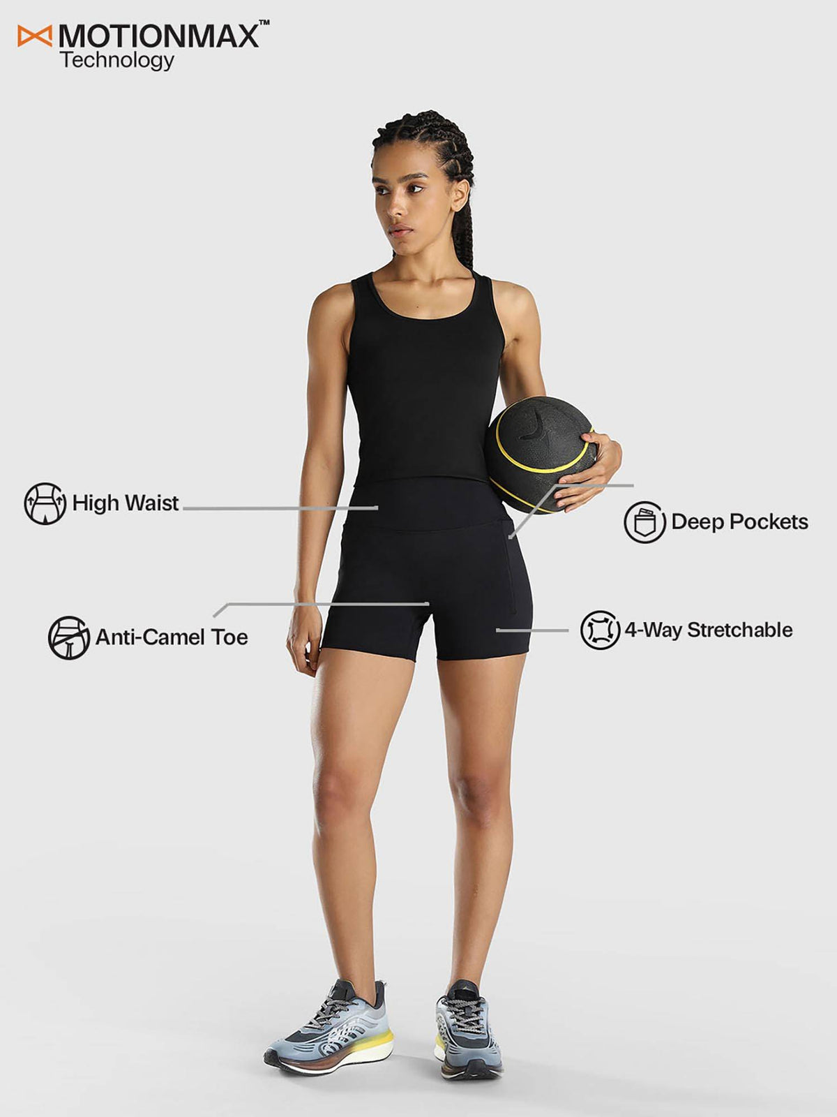 Women Teal Solid Shorts - view 9