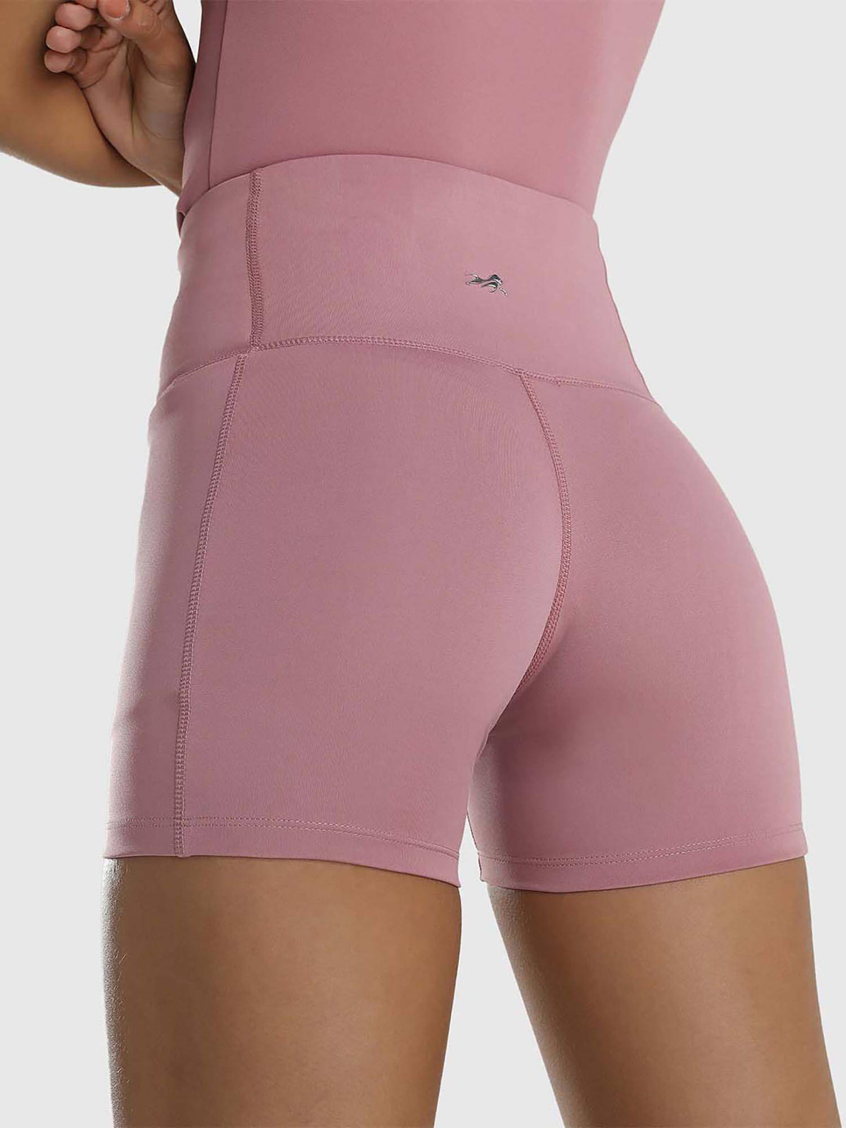 Women Teal Solid Shorts - view 14