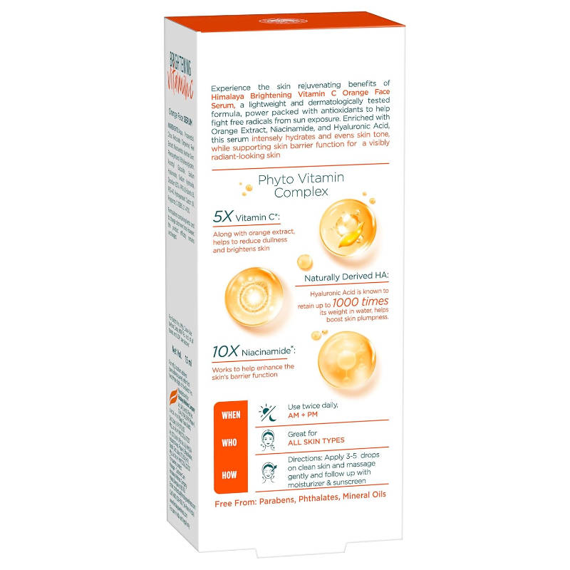 Brightening Vitamin C Orange Face Serum with 5 Times Vitamin C & Hyaluronic Acid | Z8 - view 3