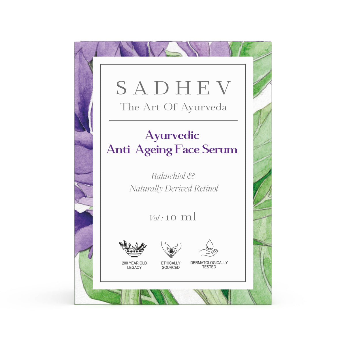 Ayurvedic Anti-Ageing Face Serum with Bakuchiol & Naturally Derived Retinol | Z8 - view 3