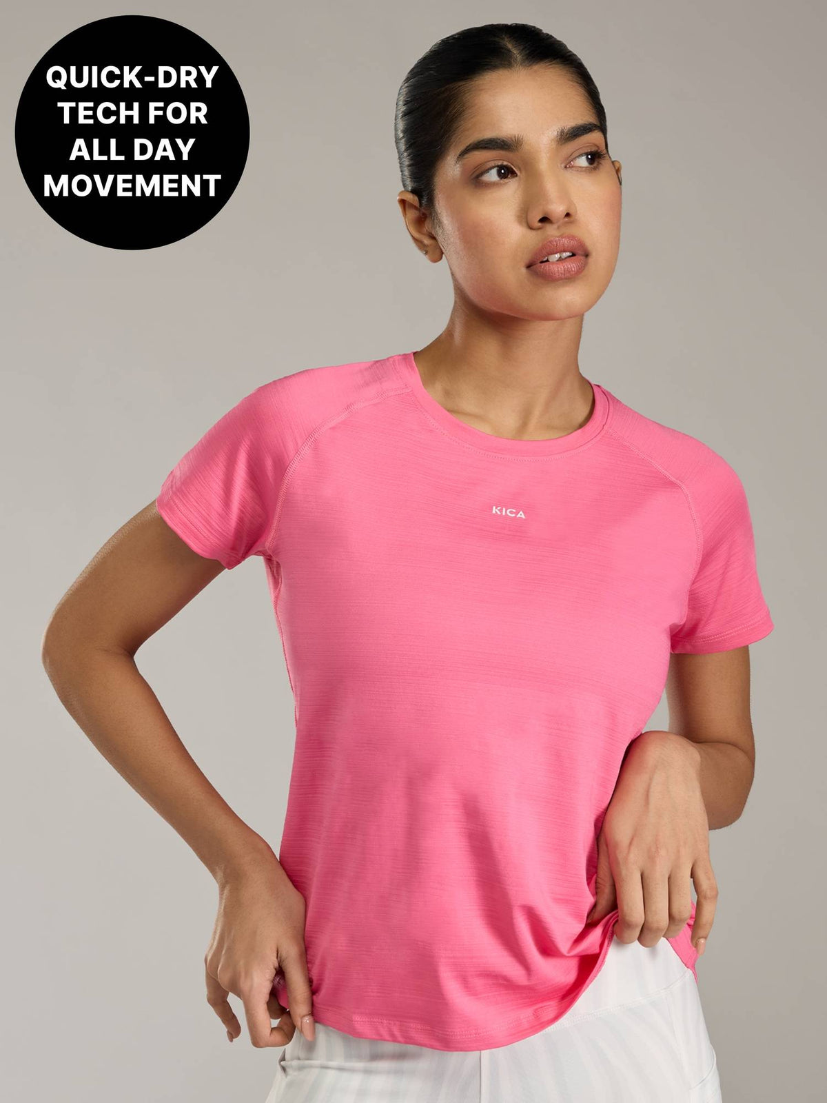 Regular Fit Active Top in DryFit Fabric | TT89 - view 11