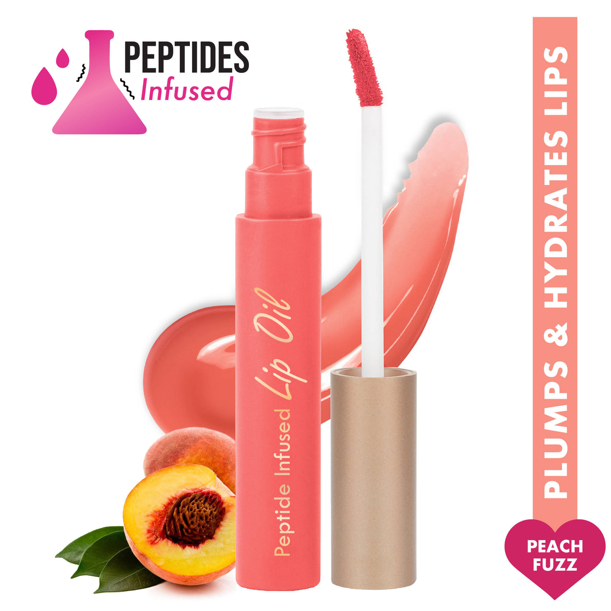Peptide Infused Lip Oil | L12 - view 1