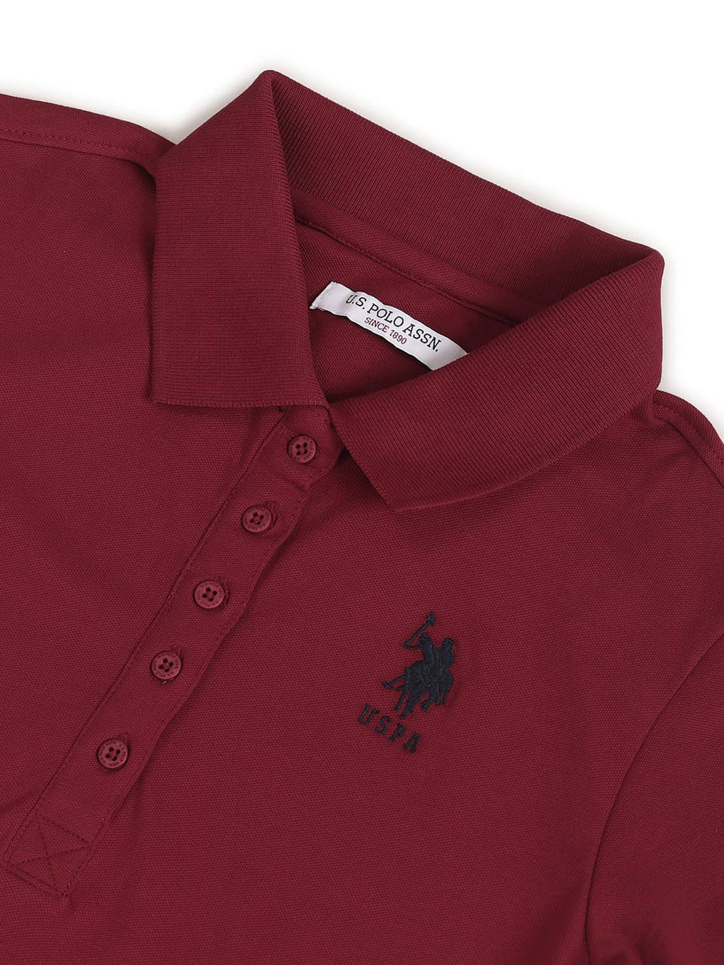 Solid Slim Polo T-shirt | PW43 - view 9