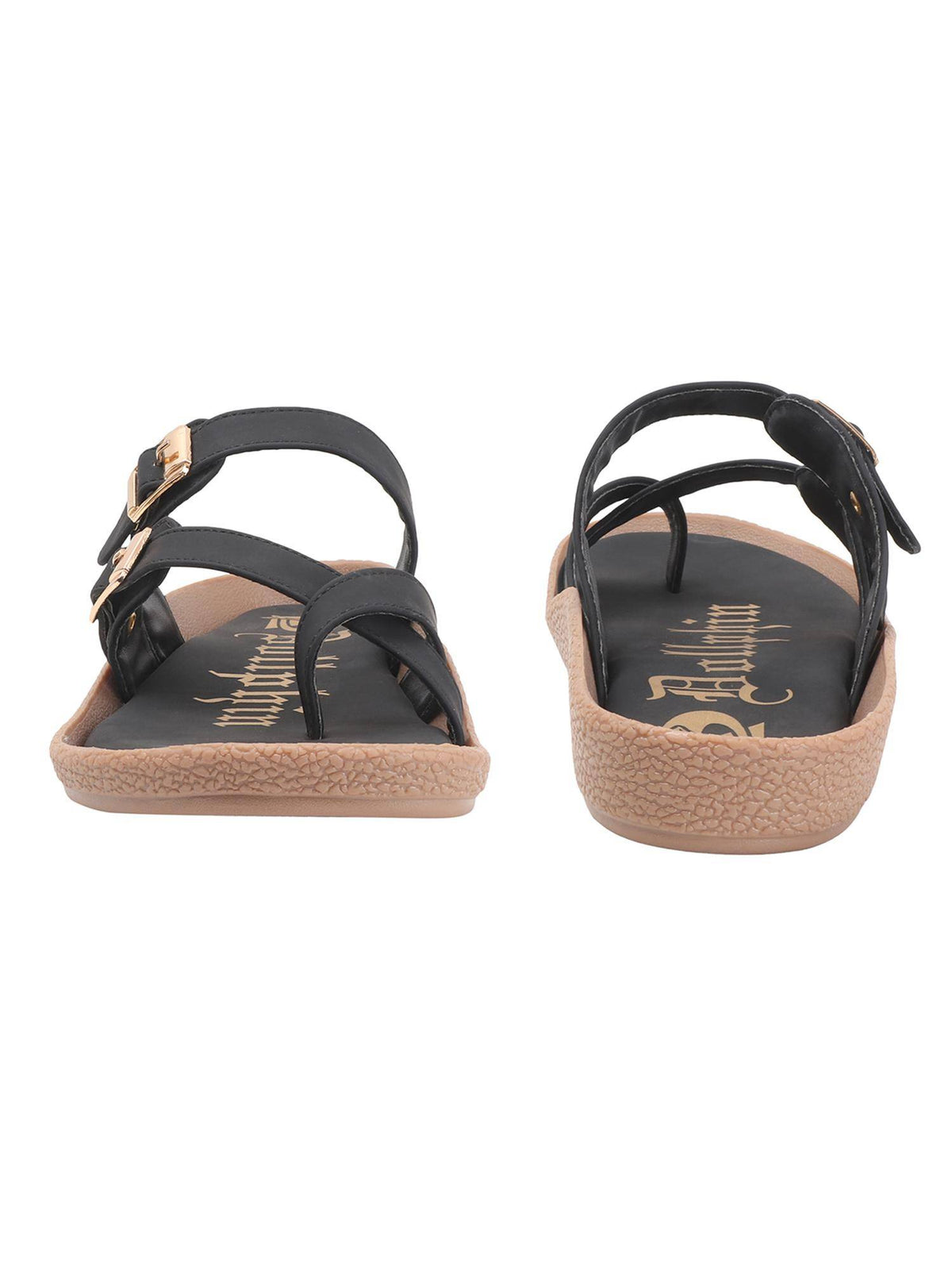 Women Black Sandals | SD89 - view 6