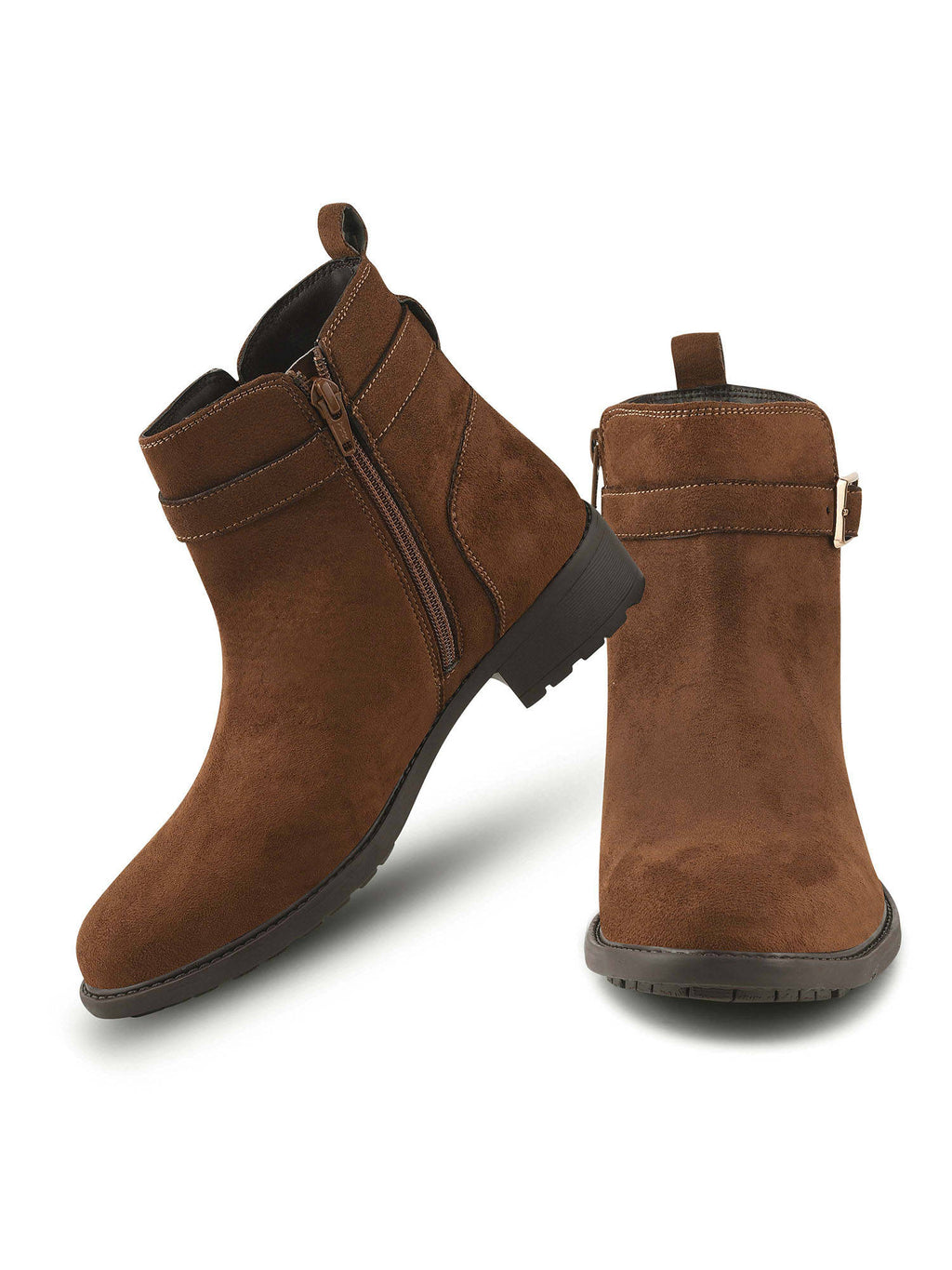 Women Tan Casual Boots | BT61 - view 2