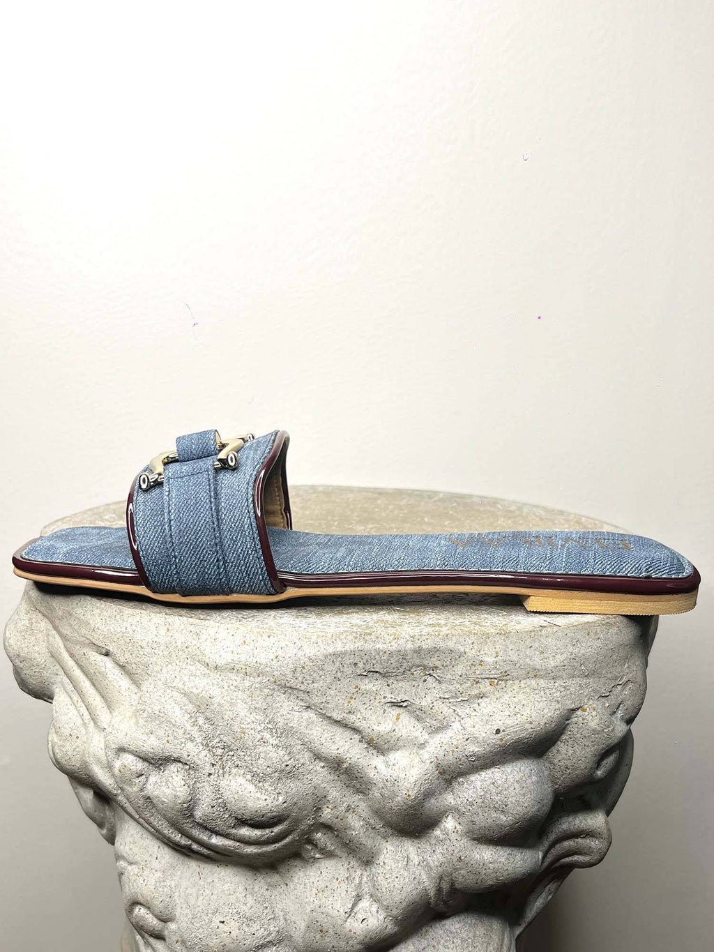 Blue Buckle Flats | F61 - view 3