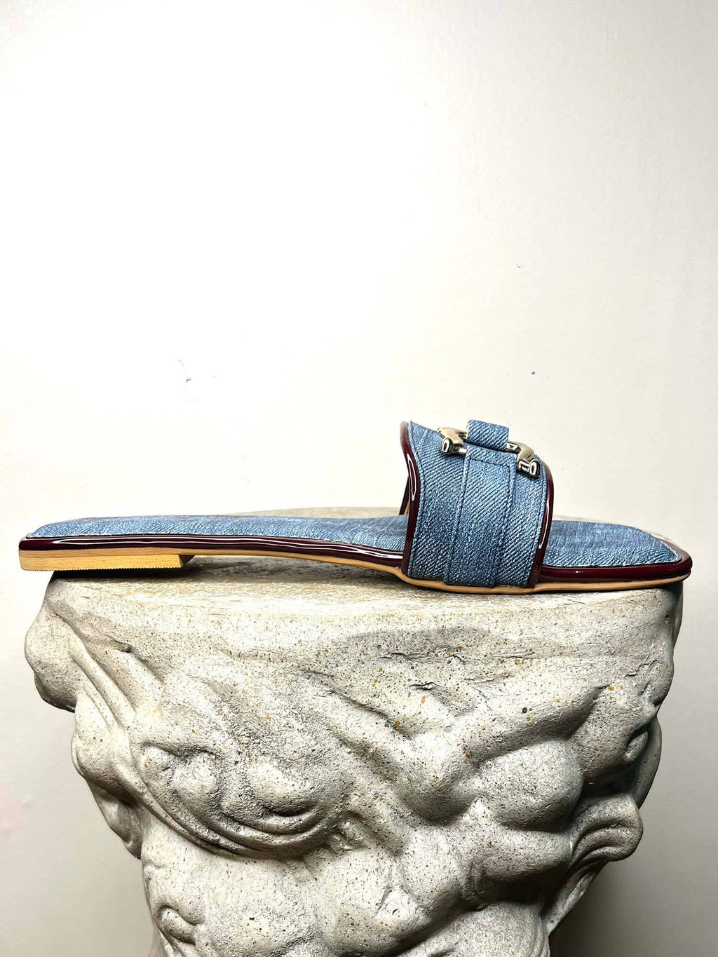 Blue Buckle Flats | F61 - view 4