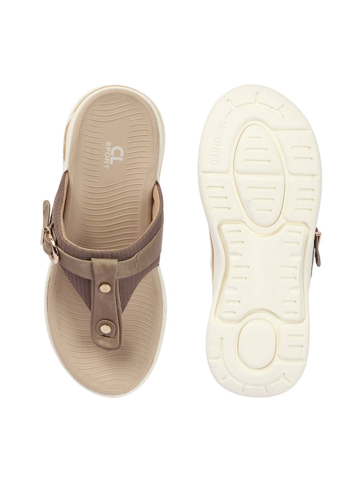 Women Beige Sandals | SD89 - view 8