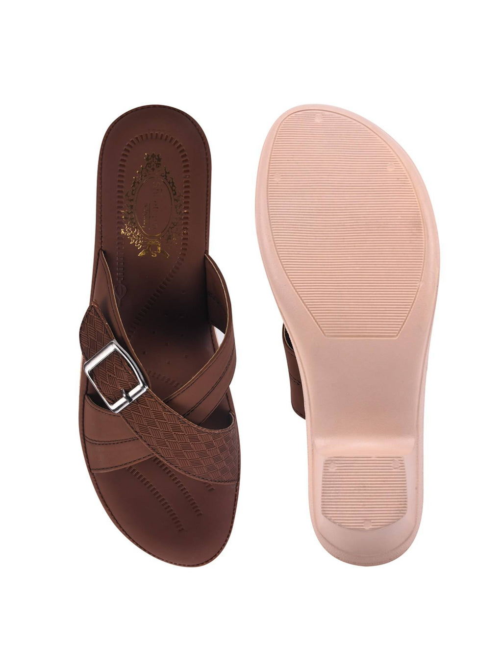 Women Brown Block Heels | H78 - view 4