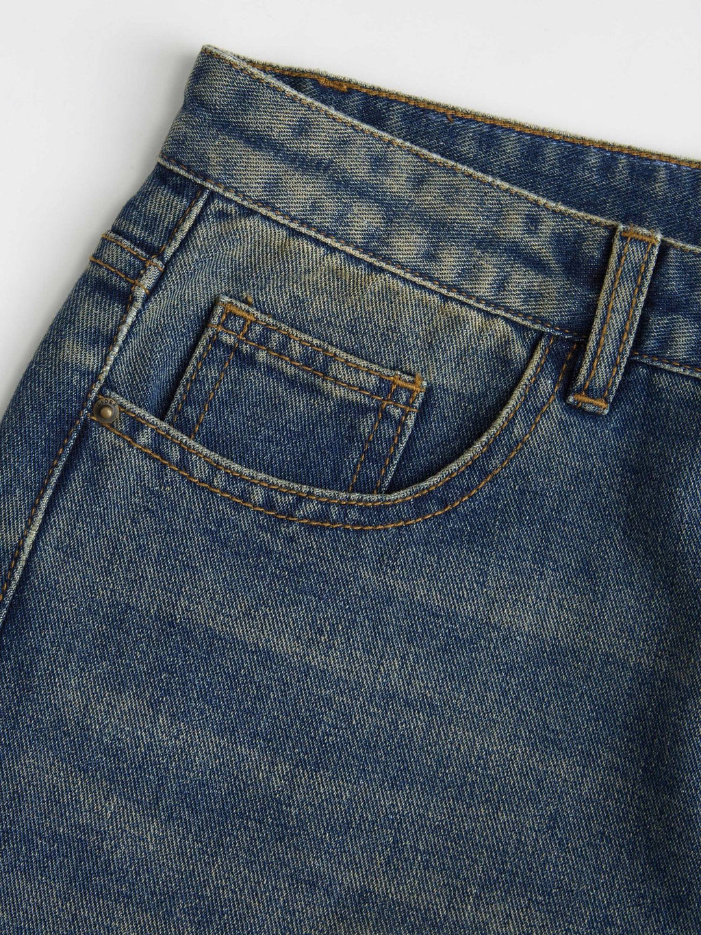 Denim Low Rise Baggy Jeans | BG78 - view 3