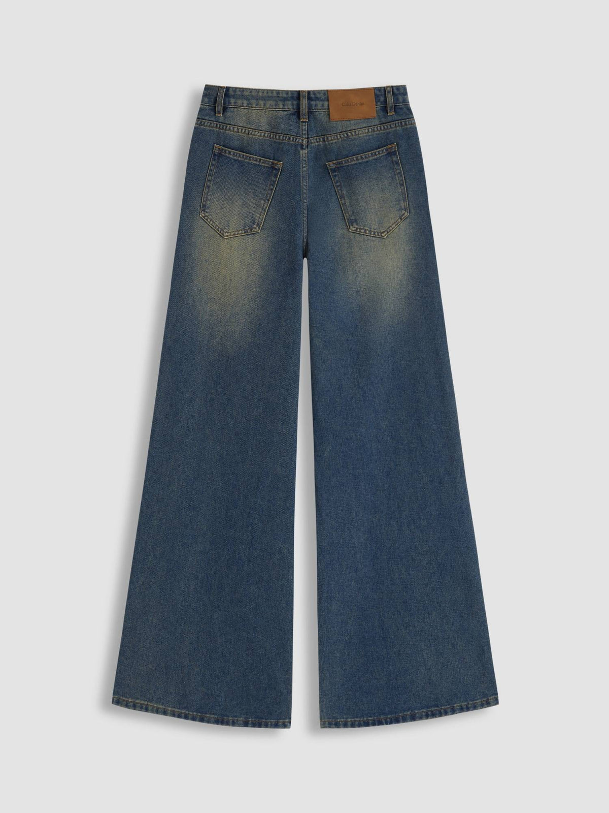 Denim Low Rise Baggy Jeans | BG78 - view 6