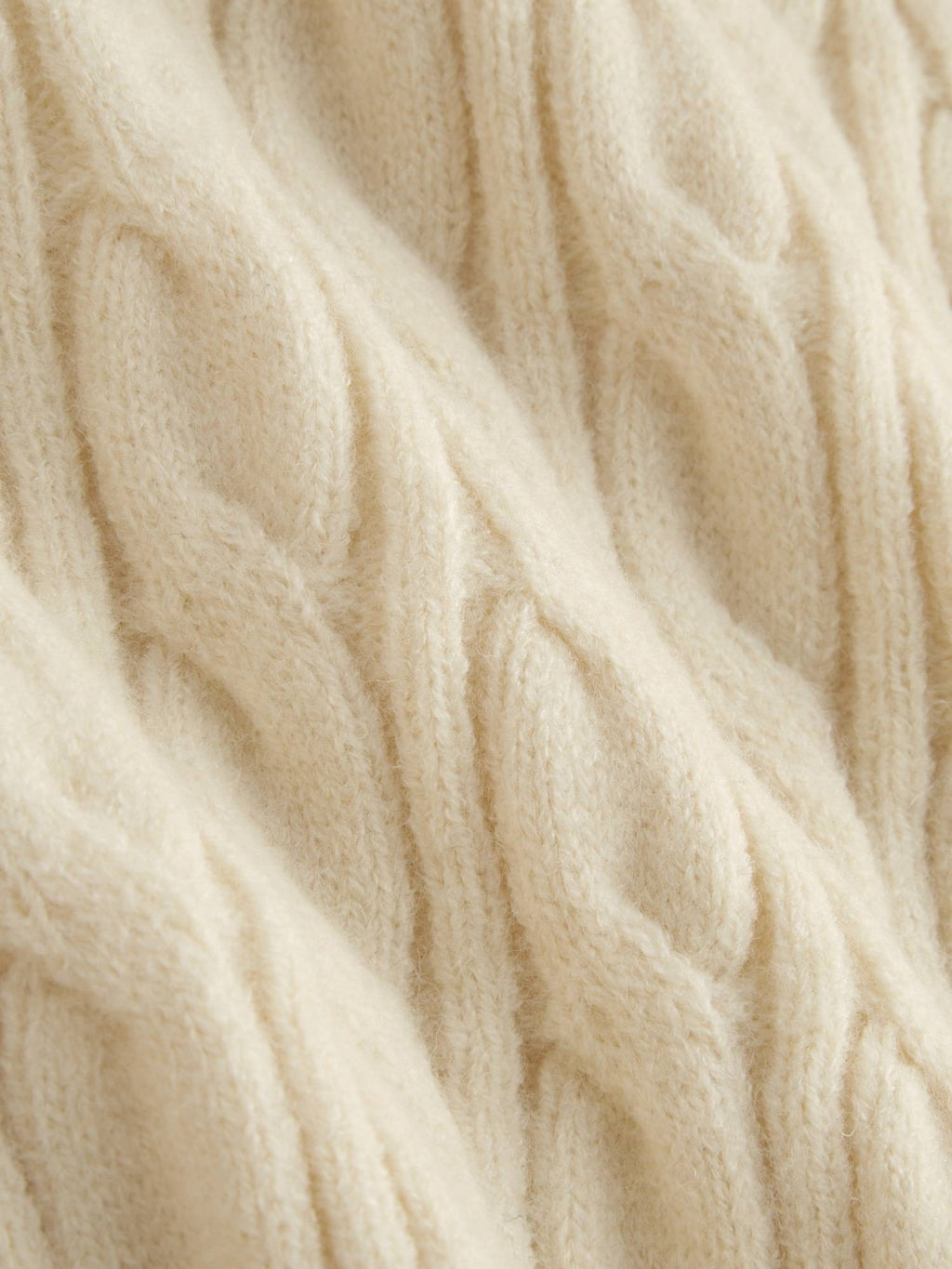 Cable Knit Turtleneck Solid Long Sleeve Crop Top | CT61 - view 2